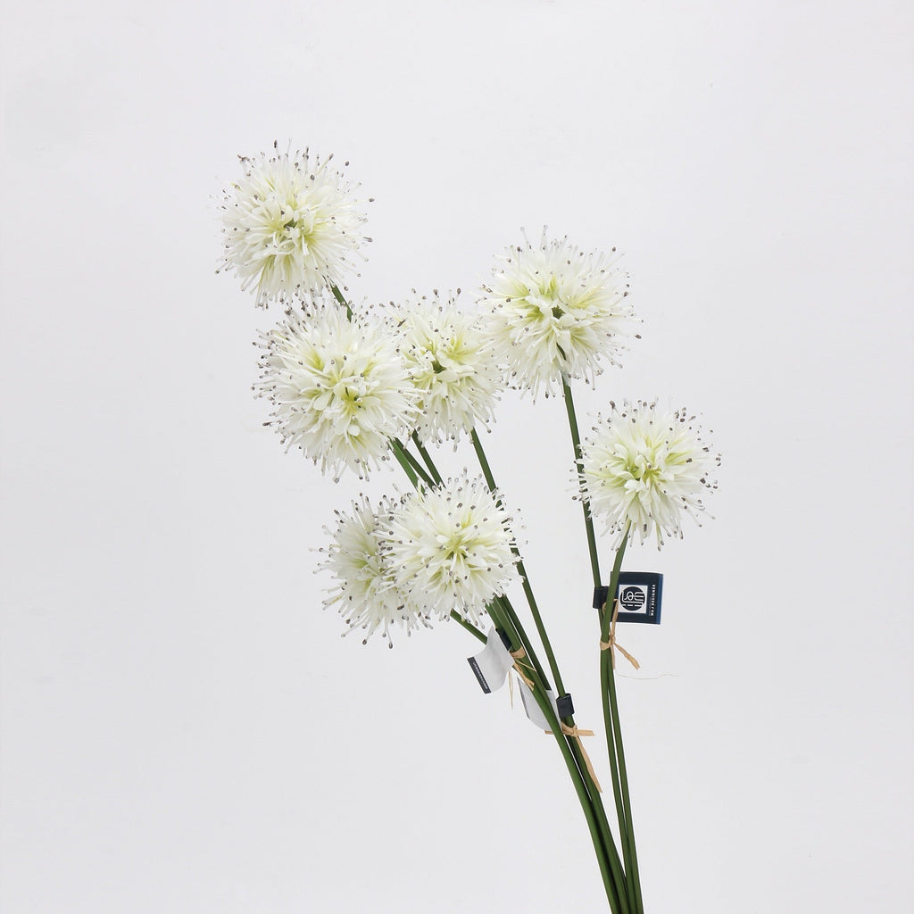 Artificial Dandelion Flower, White - 22"