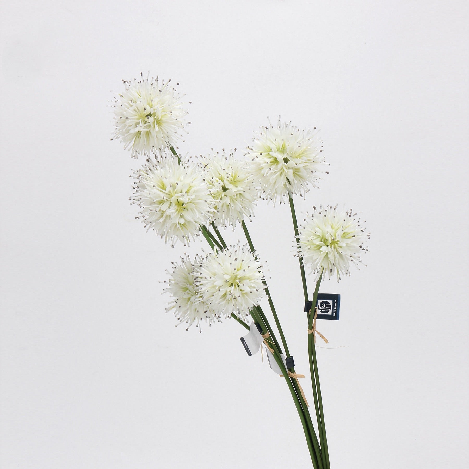 Artificial Dandelion Flower, White - 22"