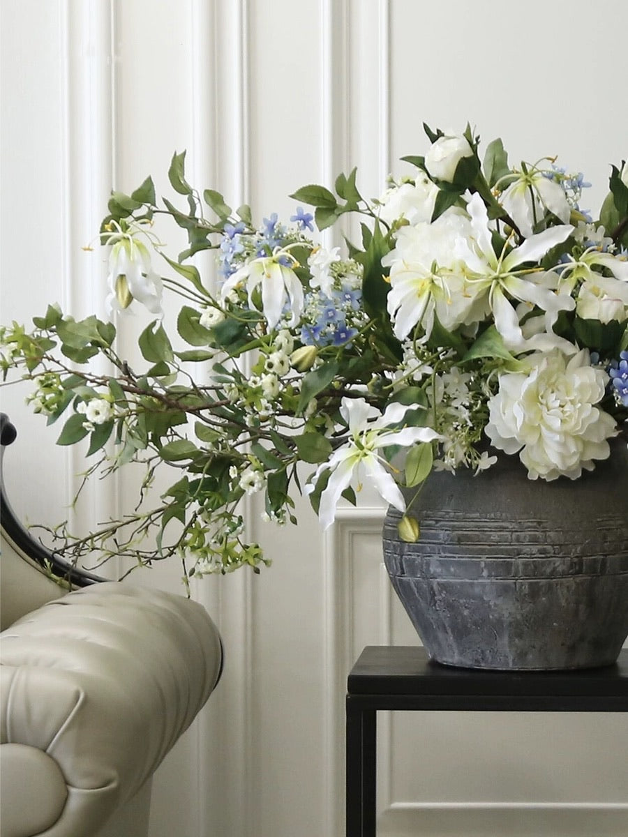 Potted Flower Set - 43"