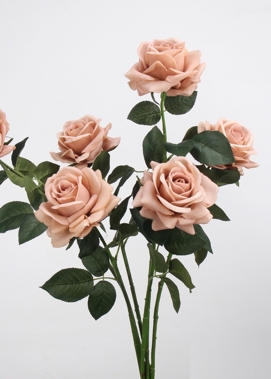 Real Touch Rose Artificial Flower Stem - 24"