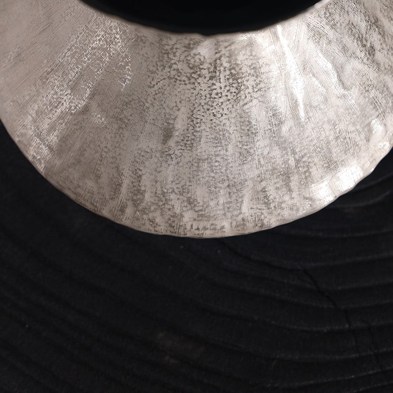 Sparkling Hourglass Vase