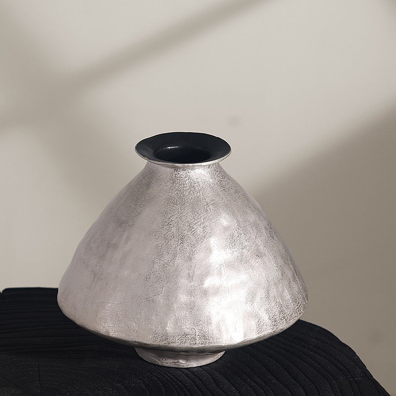 Sparkling Grey Vase