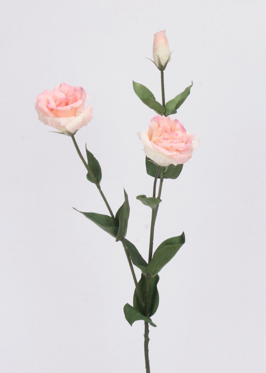 Artificial Rose Stem, Faux Silk Rose - 27" - view 5
