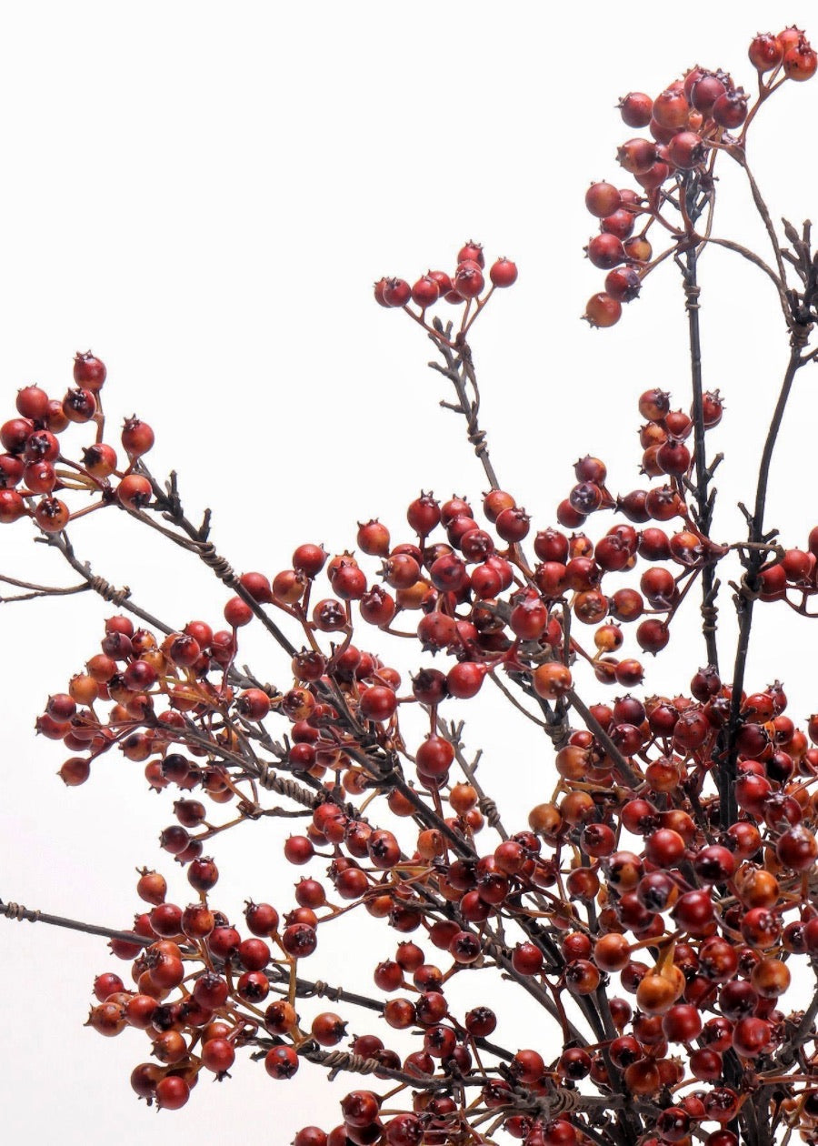 Artificial Autumn Berry Stem - 28"