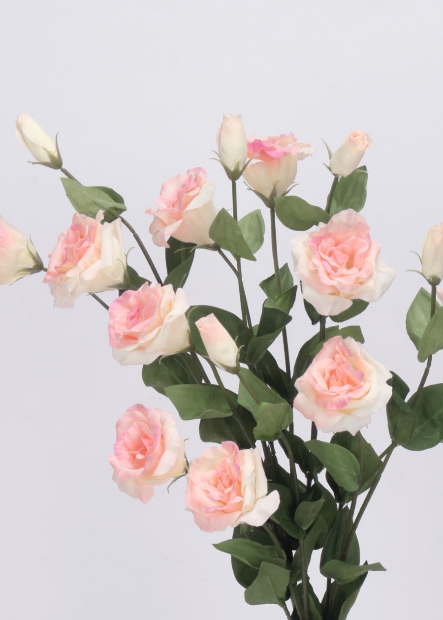Artificial Rose Stem, Faux Silk Rose - 27"