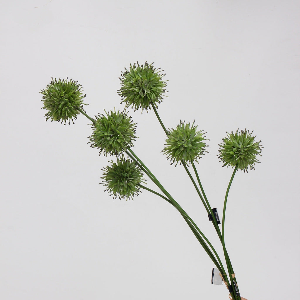 Artificial Dandelion Flower, Green - 22"