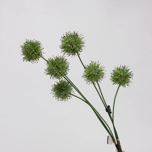 Artificial Dandelion Flower, Green - 22"