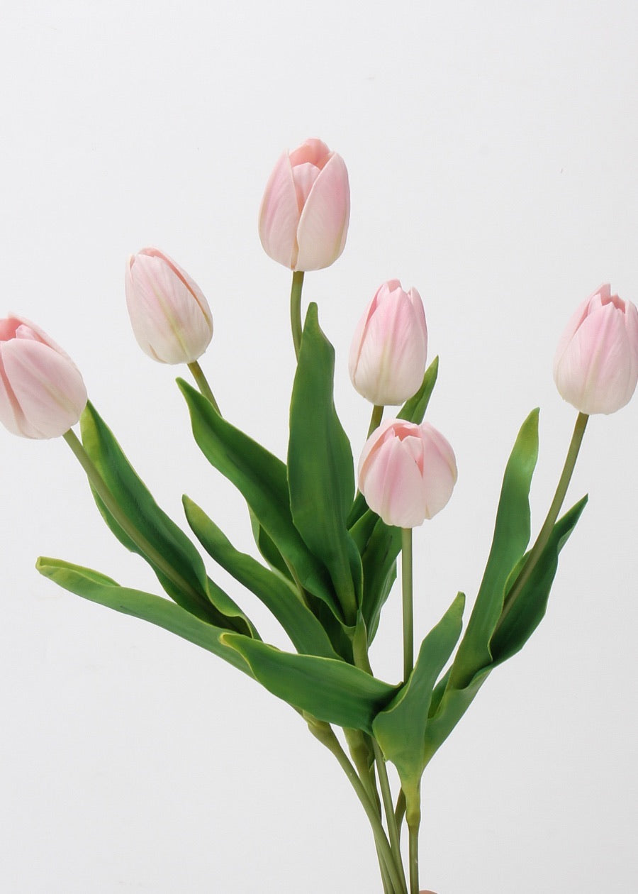Elegant Blossom Real Touch PU Tulips