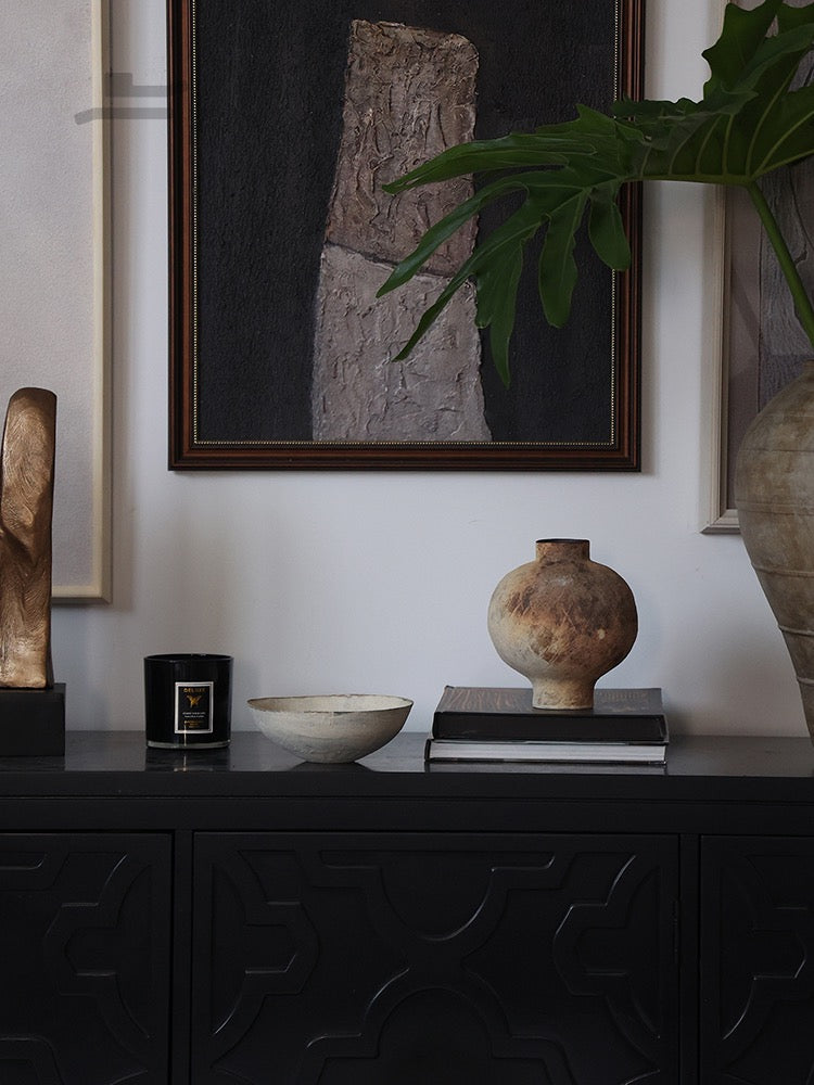 EarthTone Rough Ceramic Vase