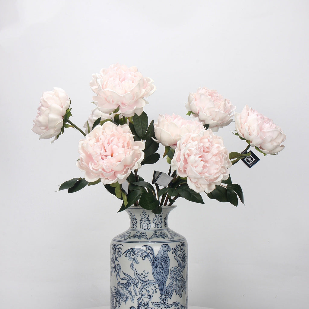 Real Touch Peony Artificial Flower - 24"