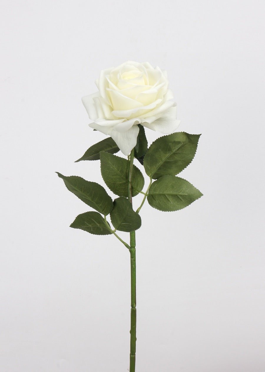 Real Touch Rose Artificial Flower Stem - 24"