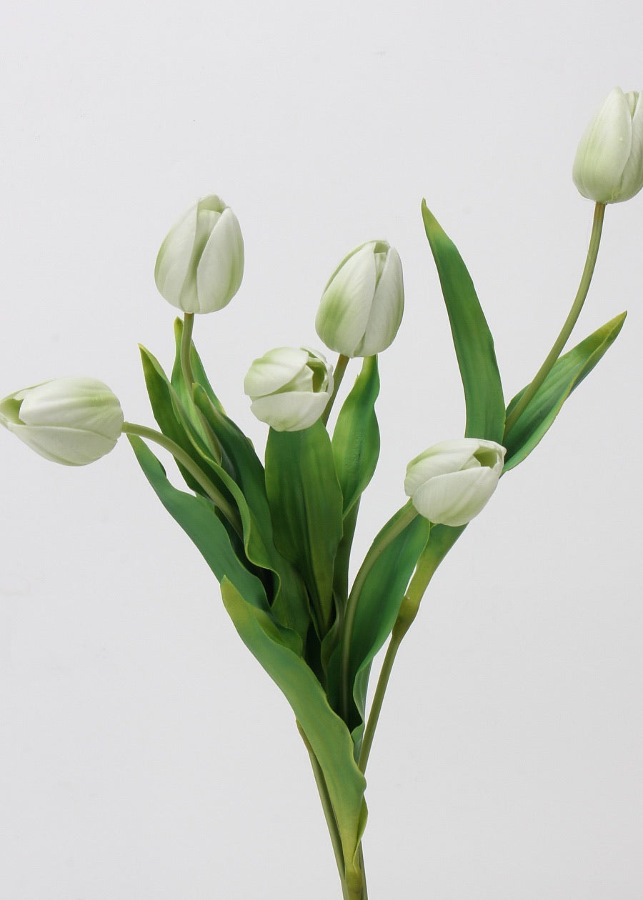 Elegant Blossom Real Touch PU Tulips