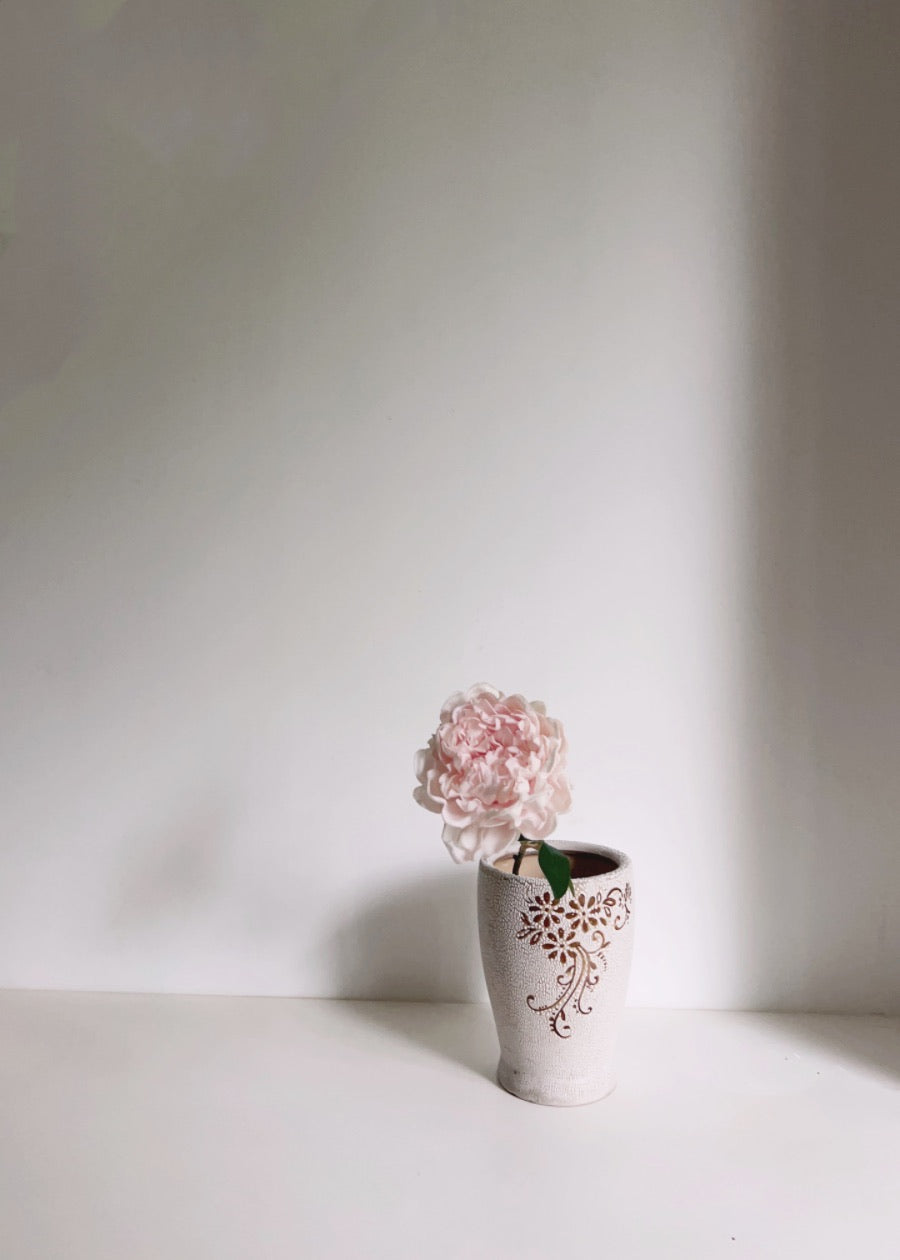 Real Touch Peony Artificial Flower - 24"