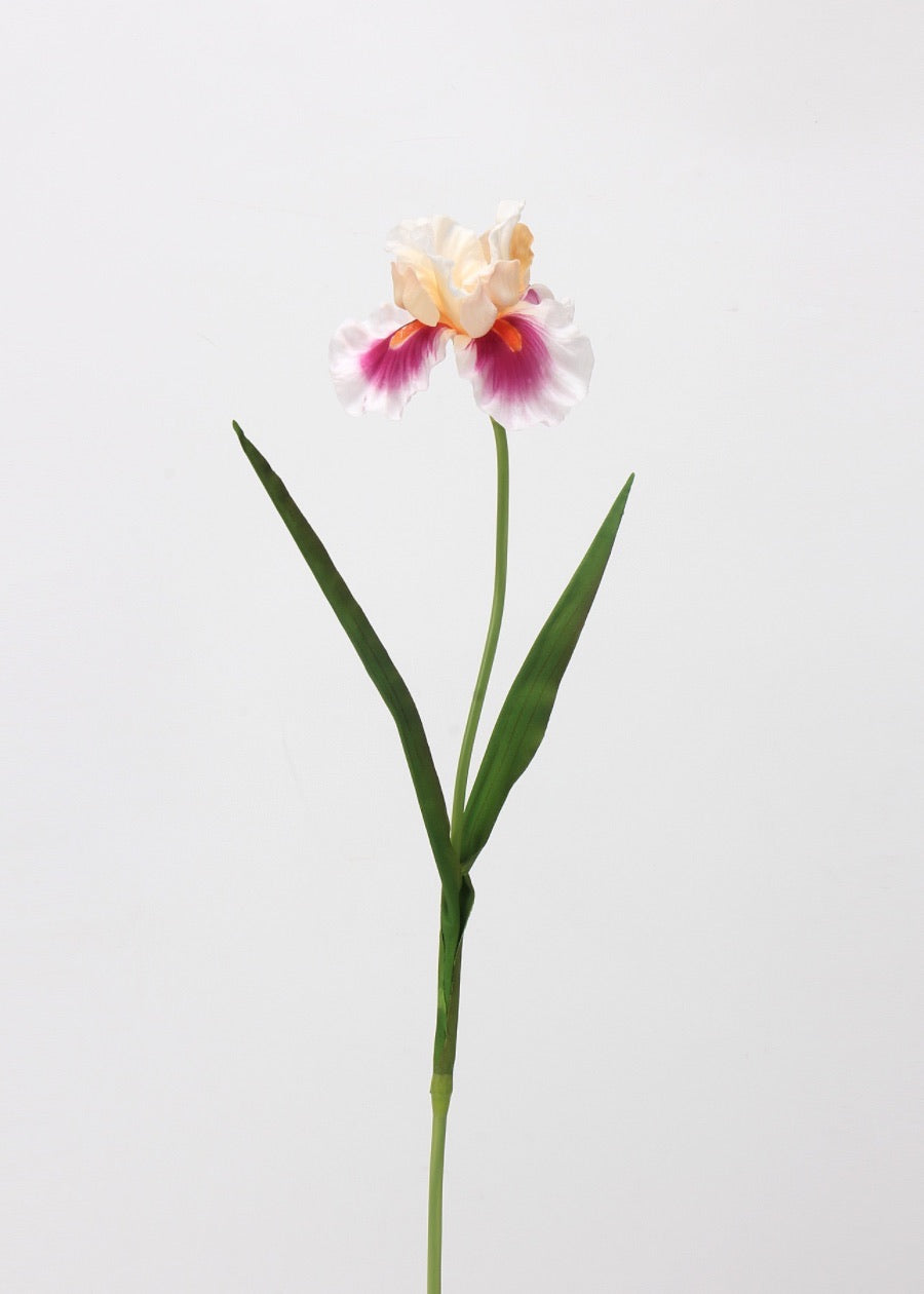 Real Touch Iris Artificial Flower Stem - 29"