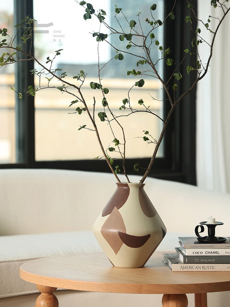 Patterned Ceramic Vase