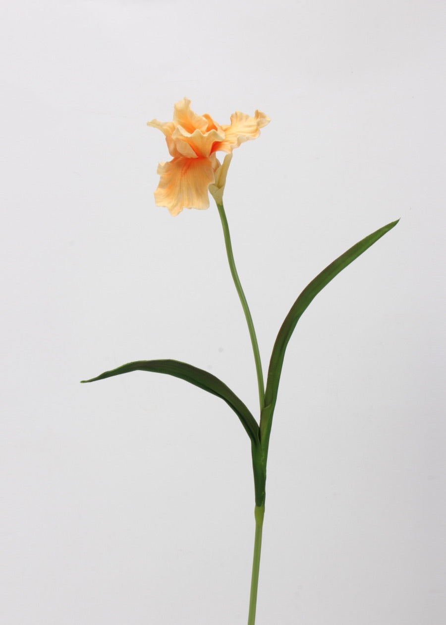 Real Touch Iris Artificial Flower Stem - 29"