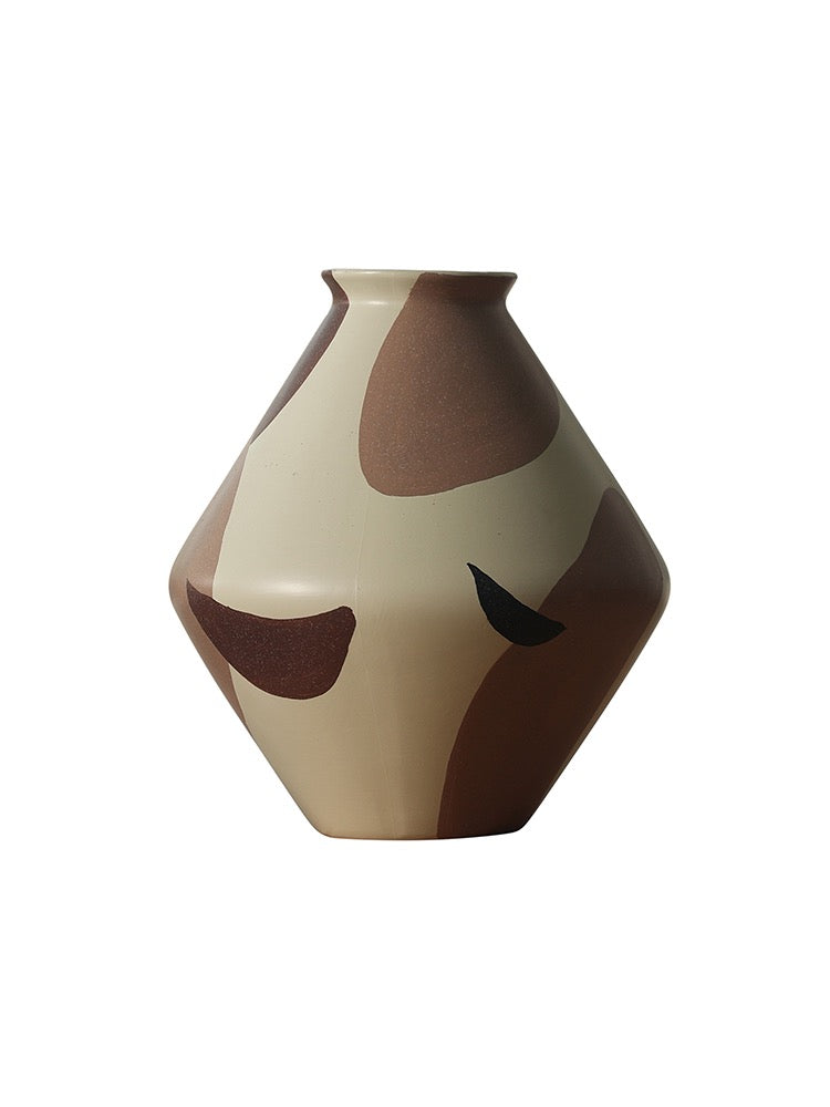 Patterned Ceramic Vase