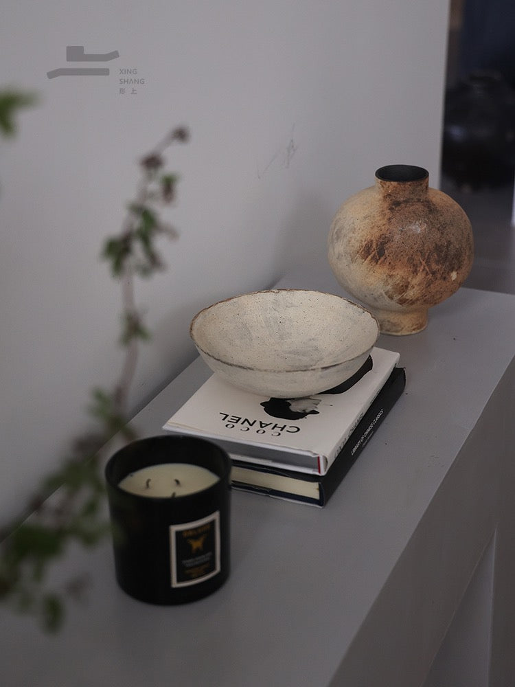 EarthTone Rough Ceramic Vase