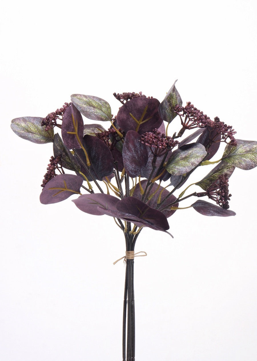 Dried Eucalyptus Leaves, Natural Preserved Bunch - view 5