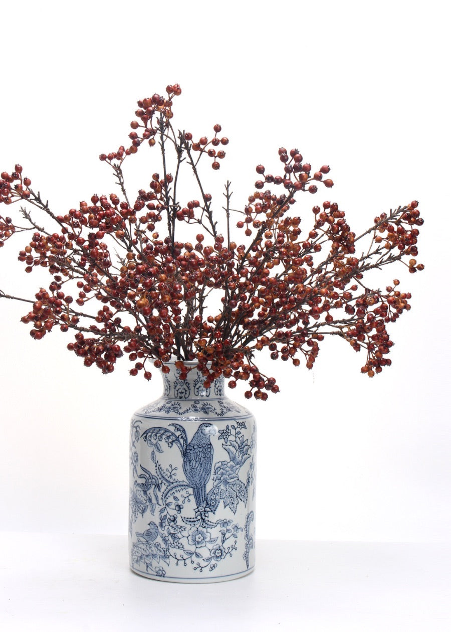 Artificial Autumn Berry Stem - 28"