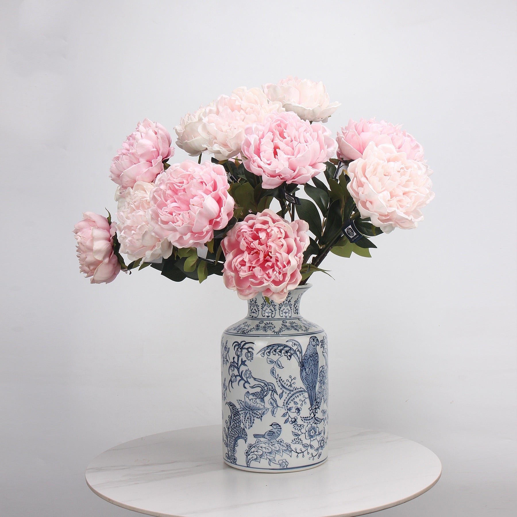 Real Touch Peony Artificial Flower - 24"