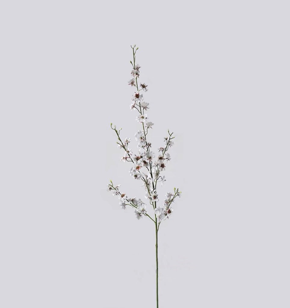 White Oriental Lily Artificial Bouquet - 39.4"