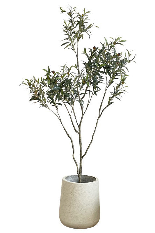 Mediterranean Whisper Artificial Olive Tree