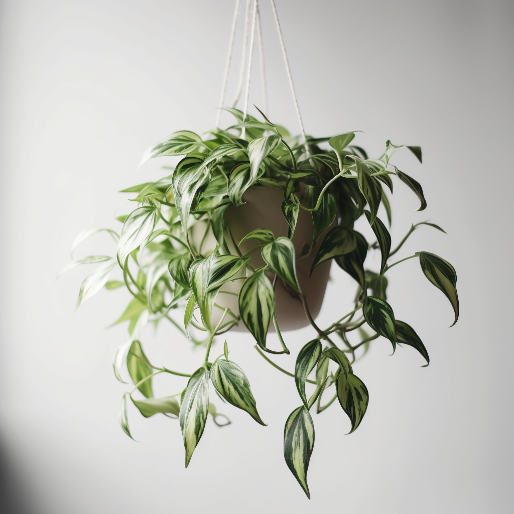 Artificial Tradescantia Hanging Plant