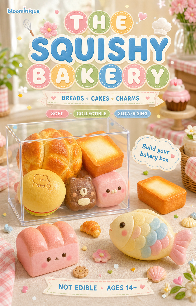 The Squishy Bakery – Breads, Cakes & Charms | Bloominique