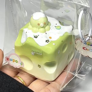 Matcha Octopus Cheese Taba Squishy