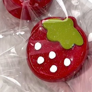 Strawberry Mille Crepe Taba Squishy