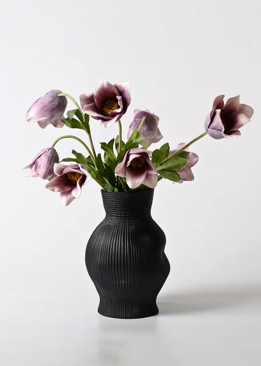 Sophisticated Ceramic Vase in Black