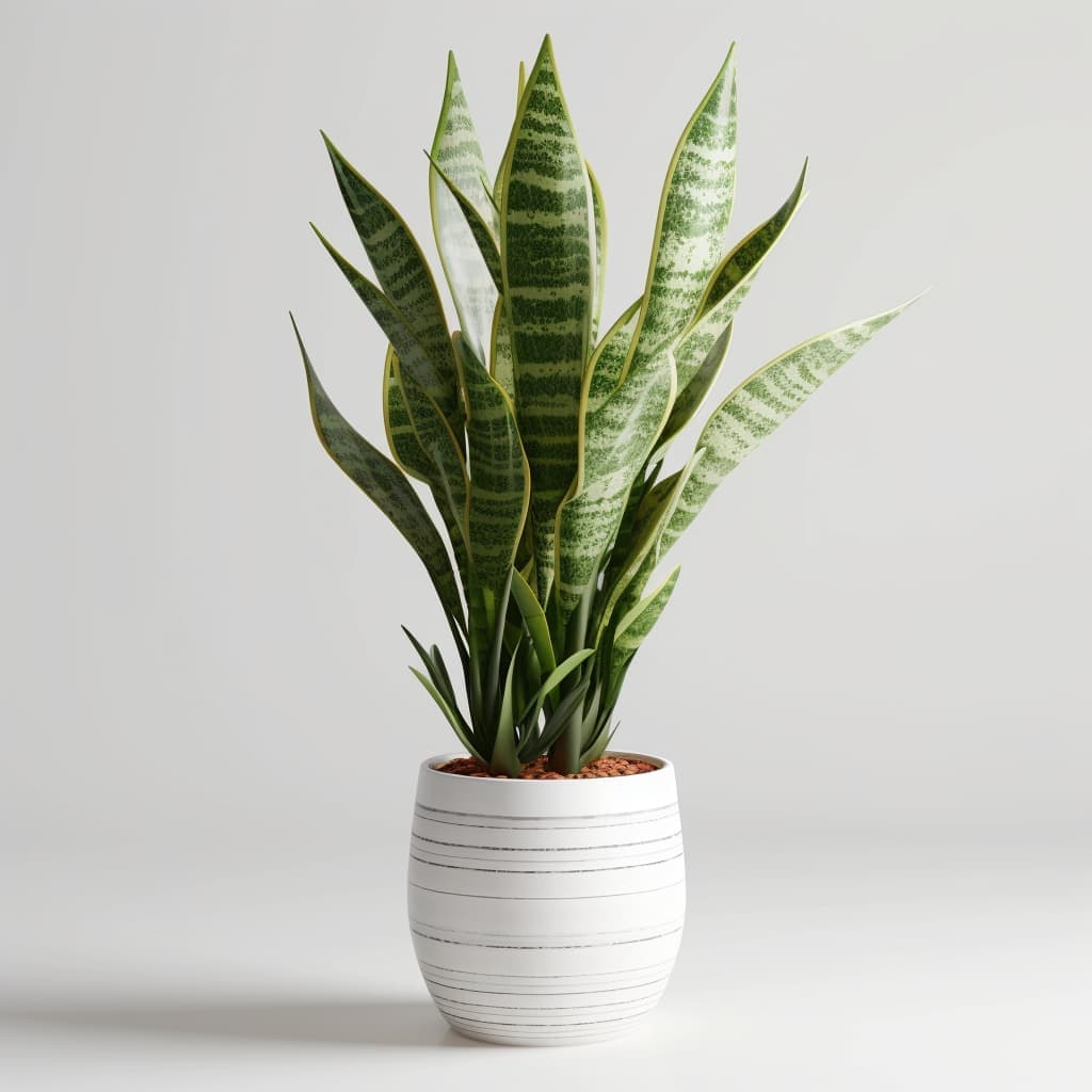 Realistic Artificial Potted Ficus Tree