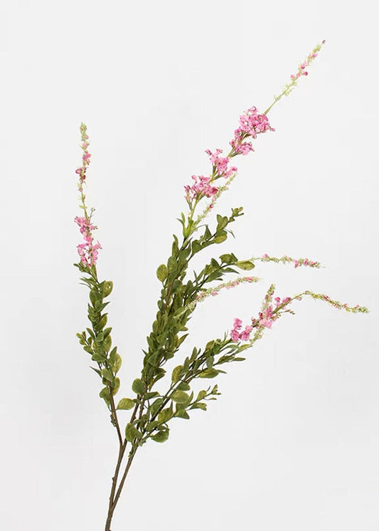 Faux Long Branch with Flowers in Bright Color